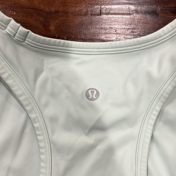 Lululemon | Nulux Racerback Cropped Run Tank Top in Delicate Mint - Picture 9 of 10